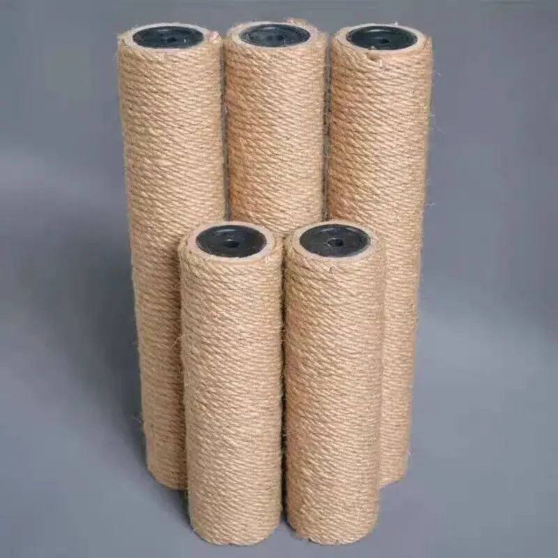 Cat Scratching Post for Cat Tree Tower DIY Cat Climbing Frame Replacement Post Sisal Rope Entangle Kitten Toy Scratch Furniture