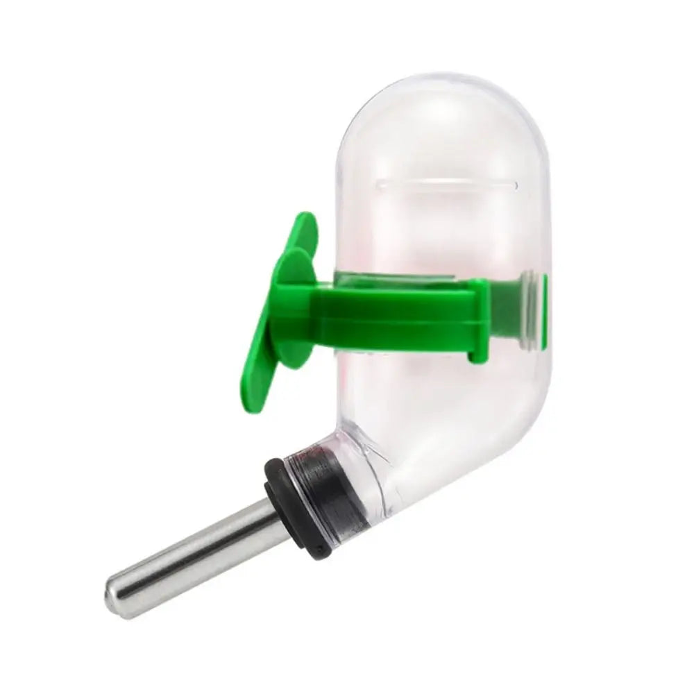 60ML Hamster Water Dispenser Automatic Leakproof Hamsters Water Bottle Hanging Hamster Drinker for Pet Cage