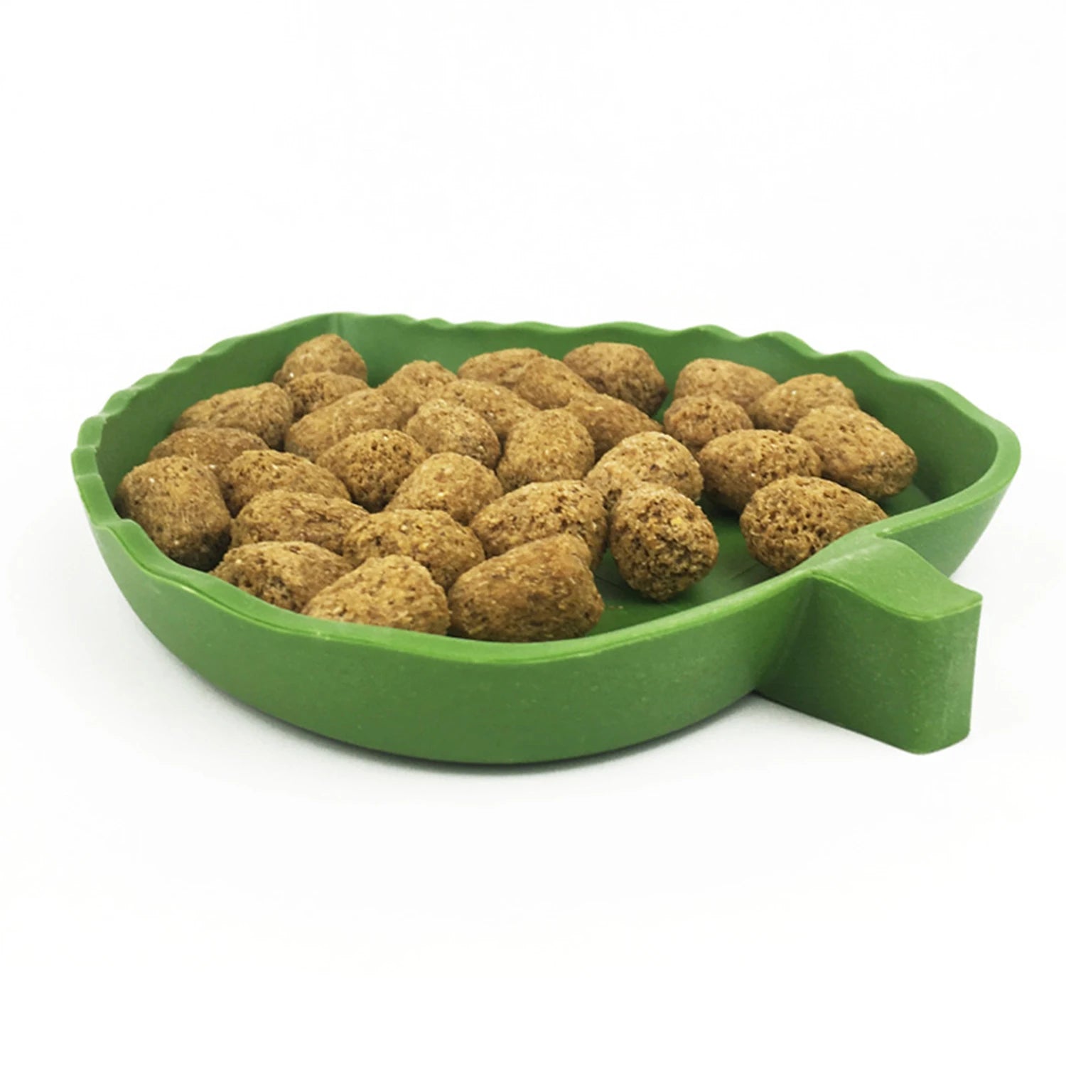 Turtle Water Bowl Leaf Shaped Reptile Food Water Bowl Flat Drinking Bowl Water Plate Reptile Pets Drinking and Eating,