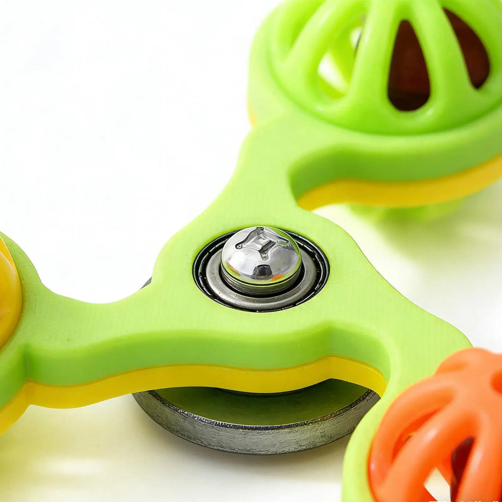 Bird Toys Fun Rotating Windmill with 3 Bells Bird Cage Toys for Parakeet Conure Cockatiel Lovebird Enrichment Play Chewing