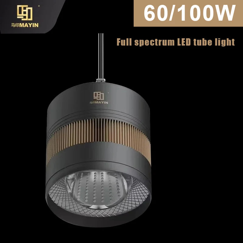 Aquarium Full Spectrum LED Lighting Lamp, Goldfish Lamp, Special Algae Color, Increasing Water Plant, Magic Lamp, 60 / 100W
