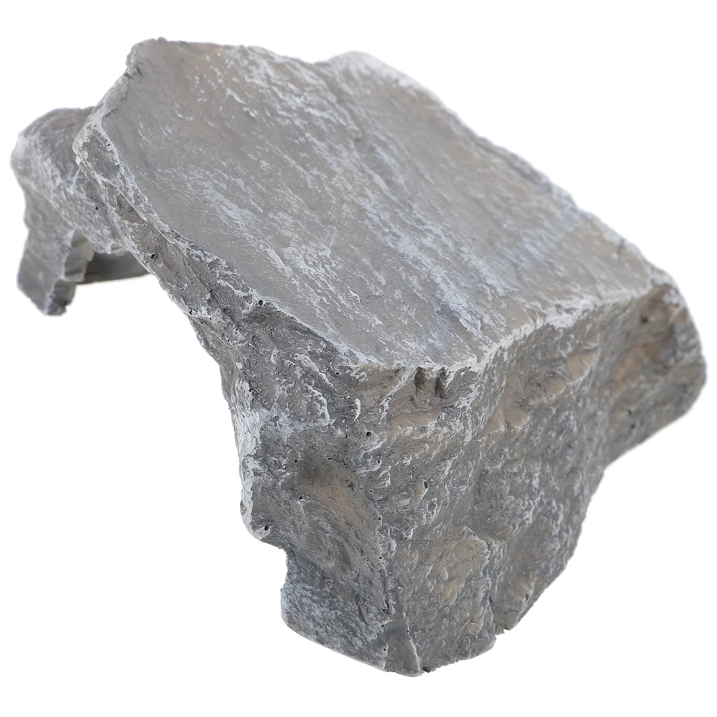 Natural Reptile Cave Small Terrarium Decor Realistic Turtle Ramp Basking Platform Reptile Accessory Basking Platform