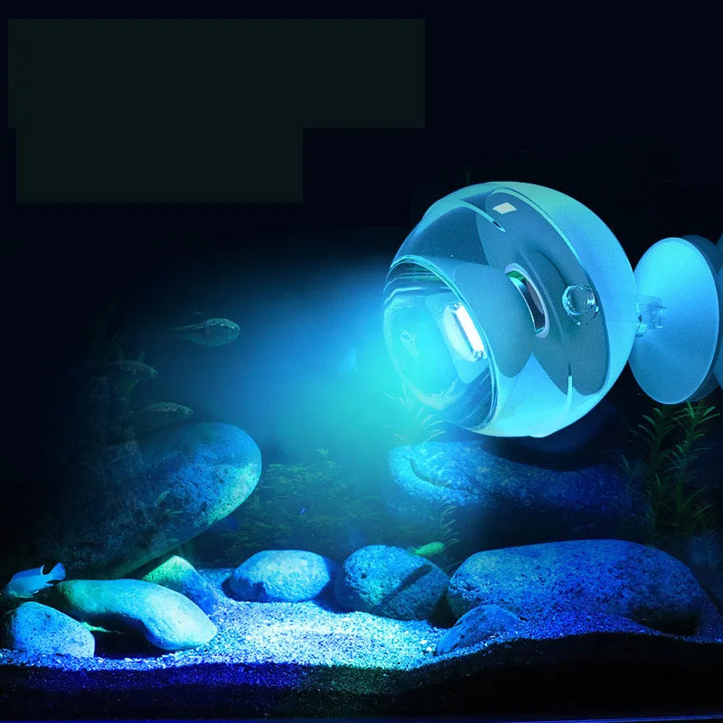Fish Tank Led Spotlight Submersible Lights Ornamental Tropical Fish Lighting Mini Colorful Waterproof Night Lights Spotlights