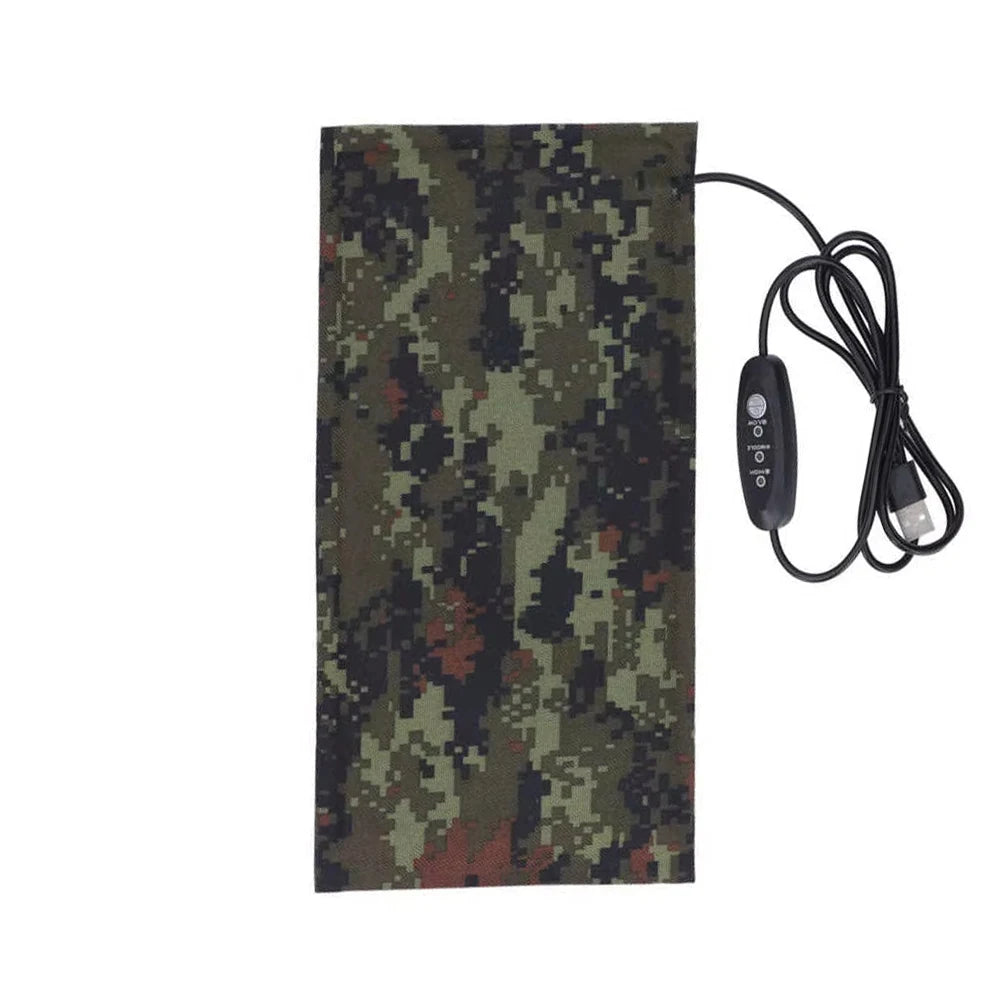 Reptile Heating Pad USB Heating Sheet  3 Gears Carbon Fiber Pet Heating Pad DC5V Heating Warm Mat For Small Animals Heater Waist