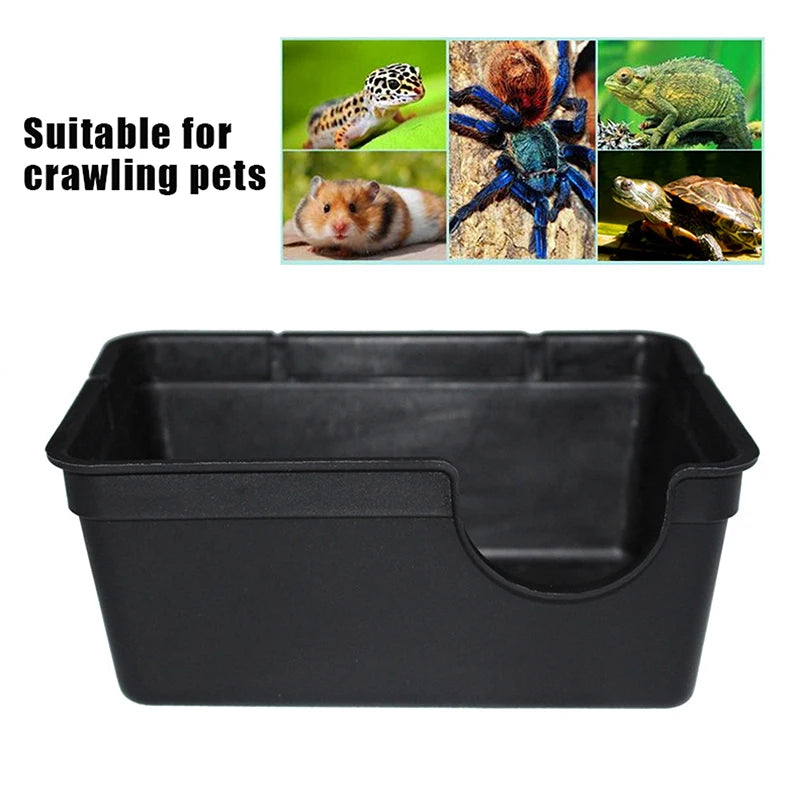 Reptile Sanctuary Cave; Hideout for Turtles, Lizards & Snakes; Terrarium Decor Reptile Toy; Basking Hide Aquarium Landscaping.