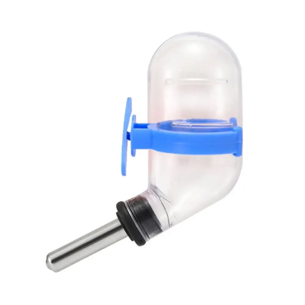 60ML Hamster Water Dispenser Automatic Leakproof Hamsters Water Bottle Hanging Hamster Drinker for Pet Cage