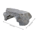 Natural Reptile Cave Small Terrarium Decor Realistic Turtle Ramp Basking Platform Reptile Accessory Basking Platform