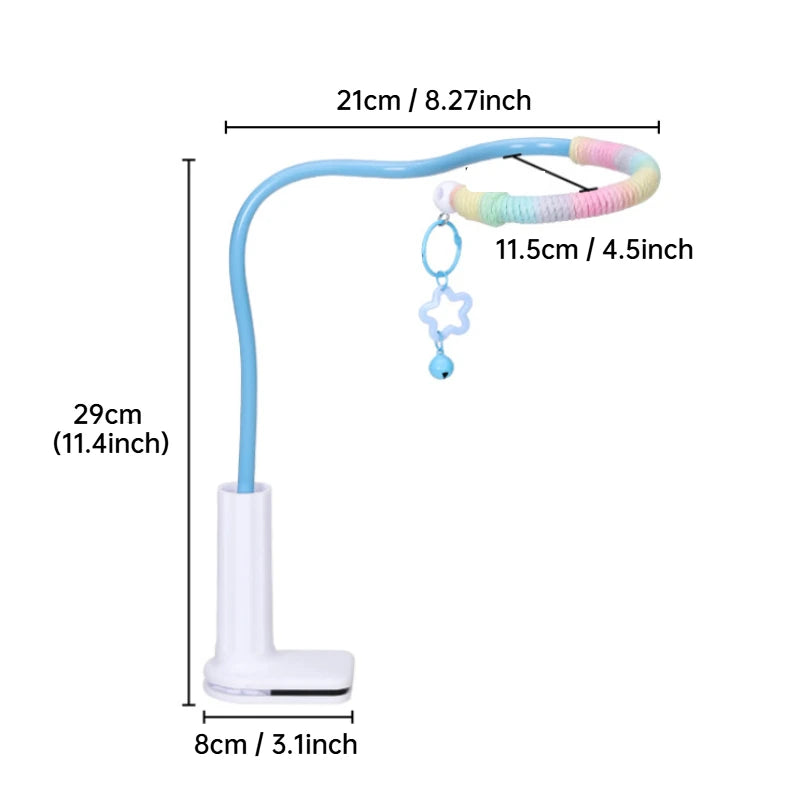 Bird Perch Stand Bird Training Portable Tabletop Platform parrot accessories Indoor Bird Stands for Parakeets Lovebirds Budgies