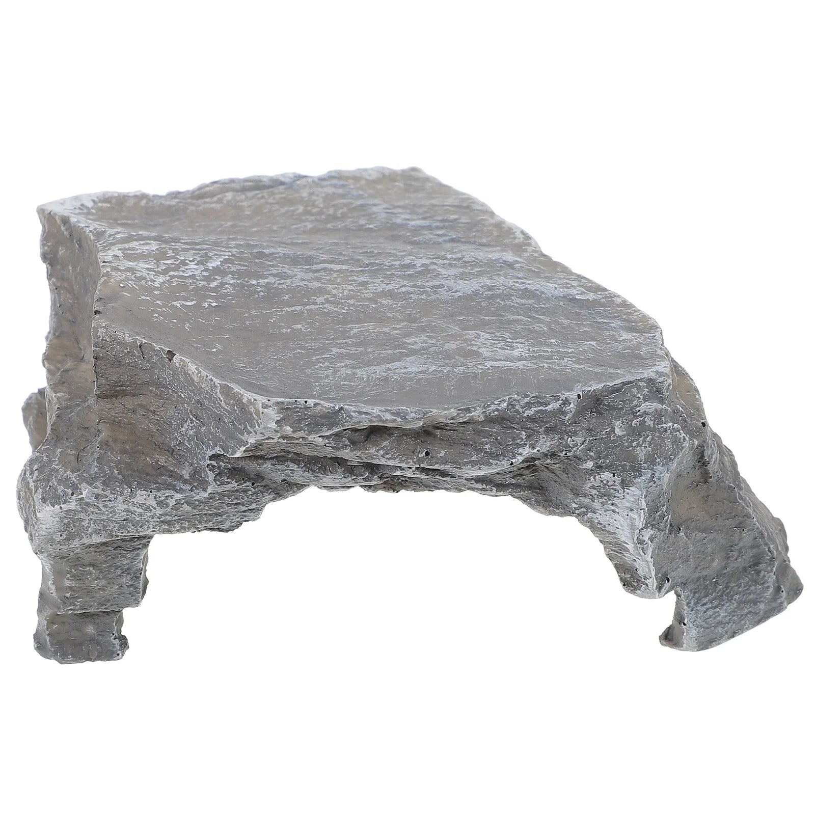 Natural Reptile Cave Small Terrarium Decor Realistic Turtle Ramp Basking Platform Reptile Accessory Basking Platform