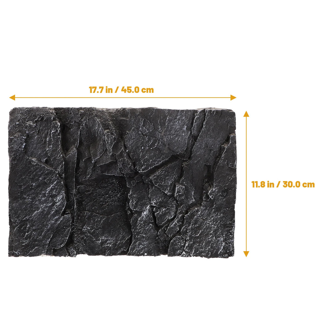 Rock Decorative Panel For Reptile Tank 3D Aquarium Background Board Terrarium Landscape Decoration Habitat Accessories