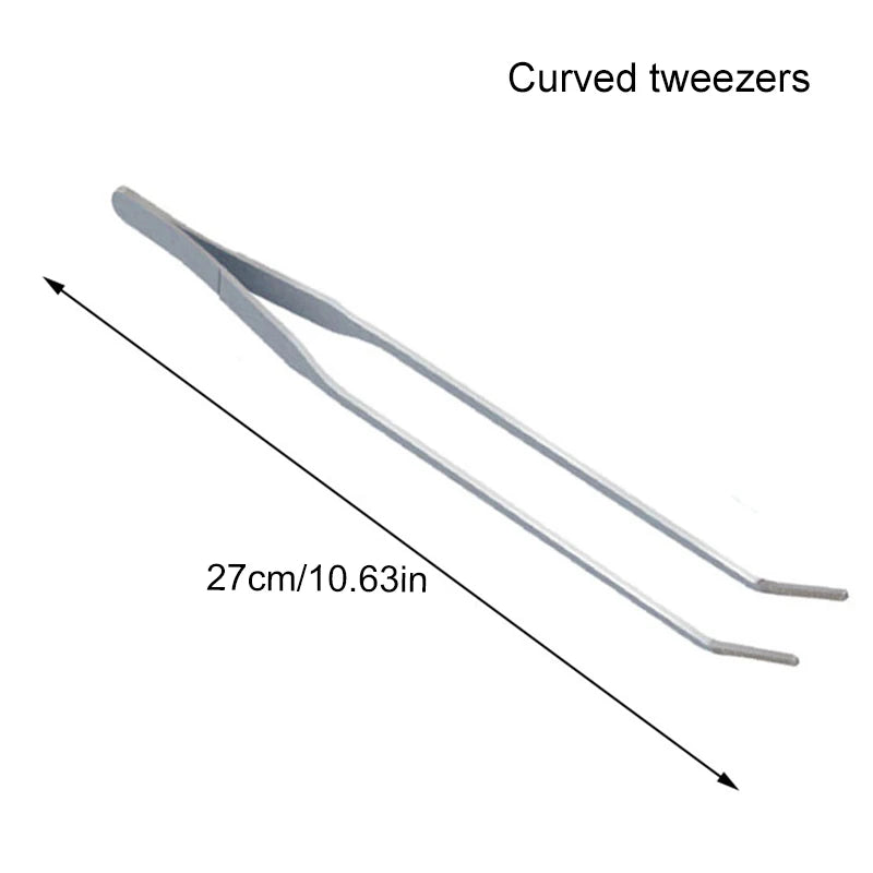 Aquarium Cleaning Tools Set Wave Scissors Tweezers Aquatic Plant Grass Trimming Stainless Fish Tank Tools Aquarium Accessories