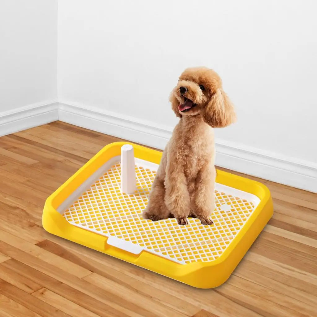 Pet Training Pads Holder Training Tray Reusable with Protection Wall Dogs Potty Pad Pee Pad Holder for Dogs and Cats