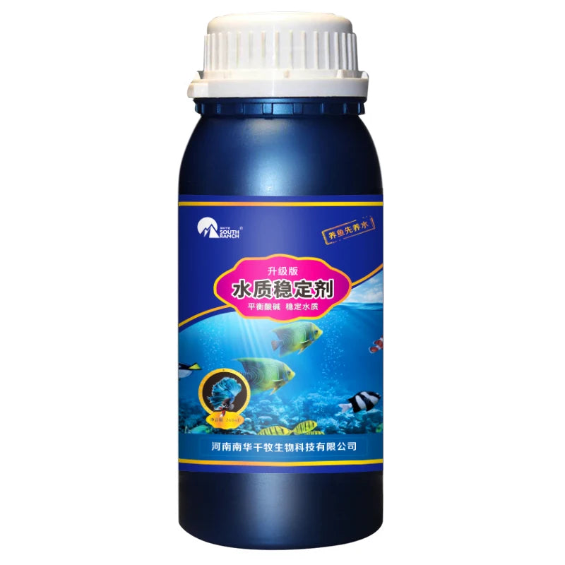 Fish Tank Water Purifier, Tropical Ornamental Fish, Chlorine Removal, Fishbowl, Change Water Stabilizer, 260ml