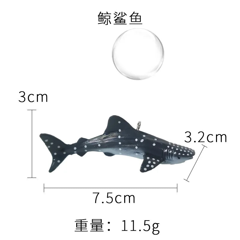 1 set Fish Tank Shark Decoration Floating Ocean Aquarium Ornament Decorations Aquascape Shark Figurine Decor Fish Tank Craft