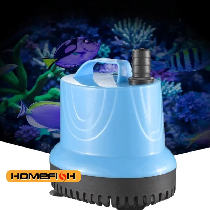 Submersible Water Pump - Aquarium Fish Tank Circulating Pump with Filter Bottom Suction Function