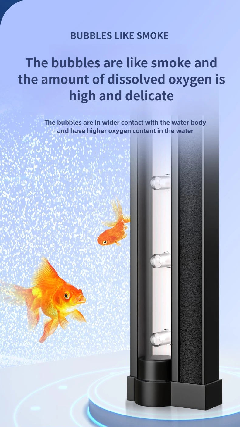 Fish tank Lighting LED waterproof light Color-changing bubble strip with special ornamental colorful lights for oxygenation