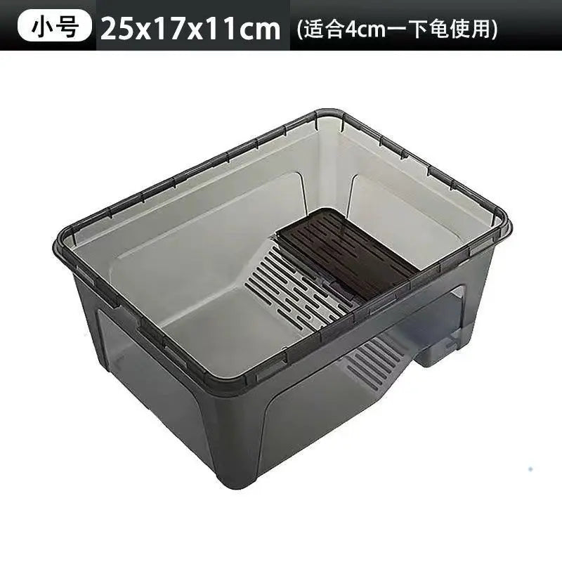 Reptiles Ecological Tank Large Basin Brazilian Turtle Breeding Box Multi-functional Area Integrated Pet Breeding Box Products