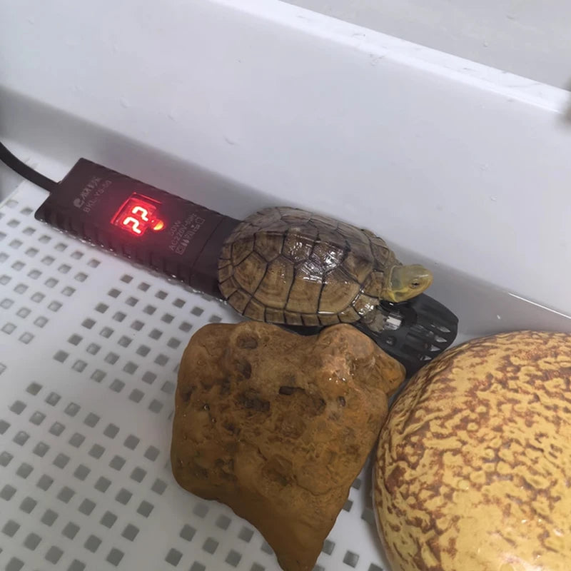 Aquarium Heater Fish Tank LCD Display Digital Thermostat Submersible Water Heating Rod Constant Temperature Control 220v
