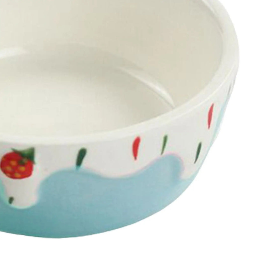 Hamster Food Bowl Easy to Clean Stable Anti Spill Portable Rabbit Food Dish for Hamster Ferret Squirrels Chinchilla Dwarf
