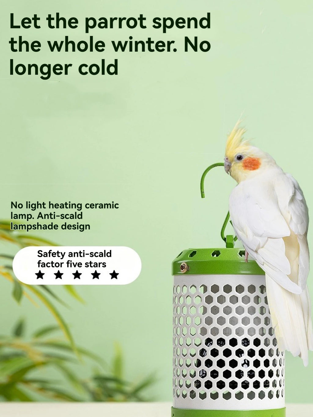 Reptile Heat Lamp Ceramic Heating Lamp Ceramic Heater Bulb 25/50/75W/100W for Birds and Amphibians Incubation Pet Supplies ﻿