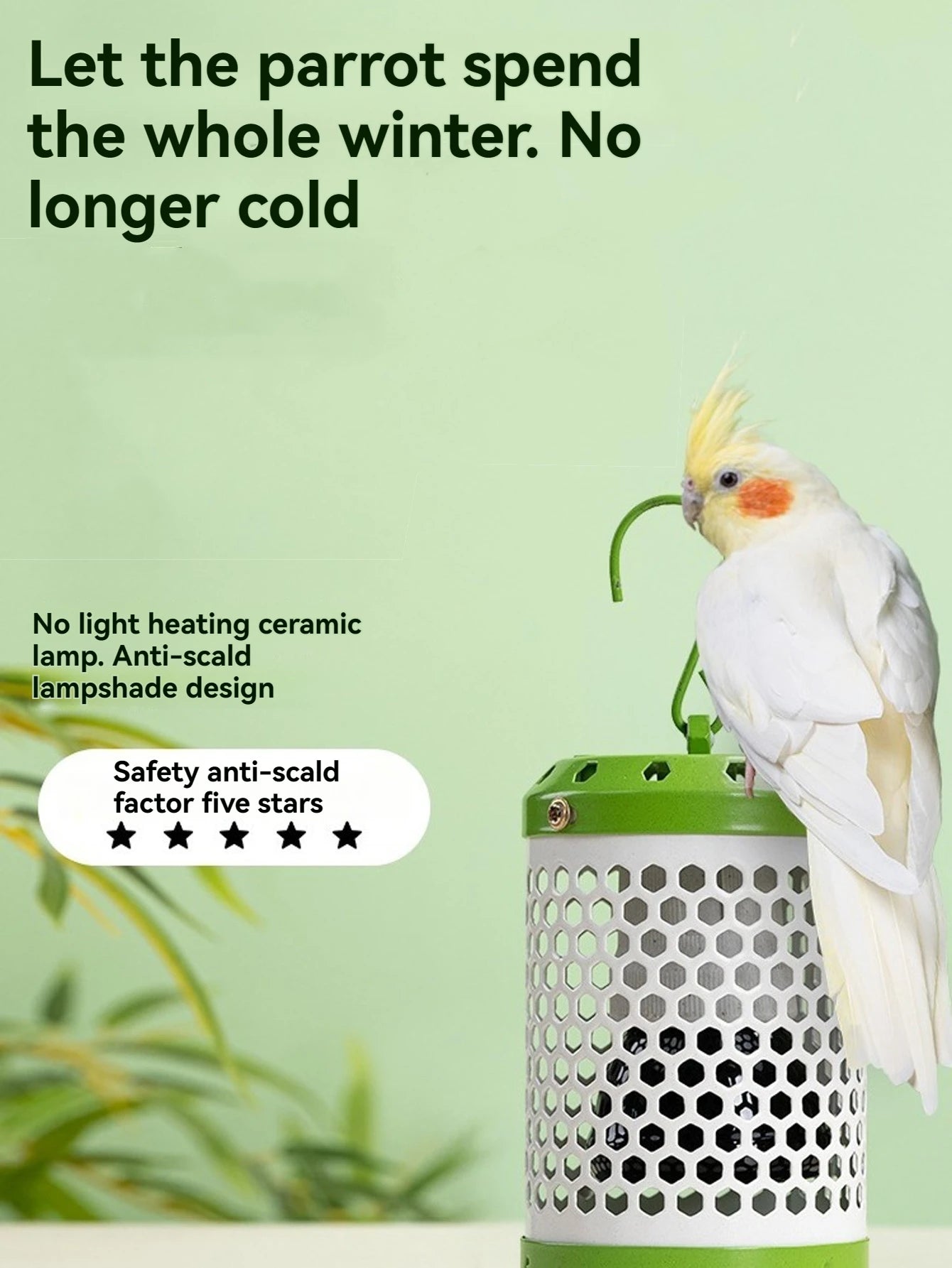 Reptile Heat Lamp Ceramic Heating Lamp Ceramic Heater Bulb 25/50/75W/100W for Birds and Amphibians Incubation Pet Supplies ﻿