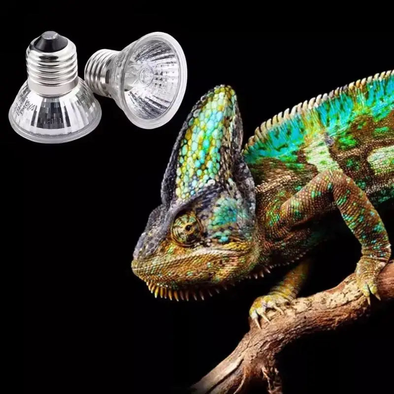 Reptile Heating Lamp 25/50/75W Basking Bulb for Turtle Lizard Snake Bird Pet Emitter Heater Feeding Lighting