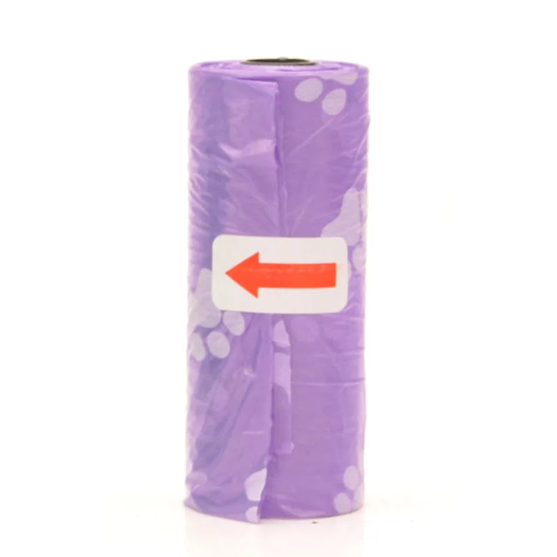 5-100Rolls Dog Poop Bag Outdoor Cleaning Poop Bag Outdoor Pets Supplies for Dog 15Bags/Roll Refill Garbage Bag Pet Supplies