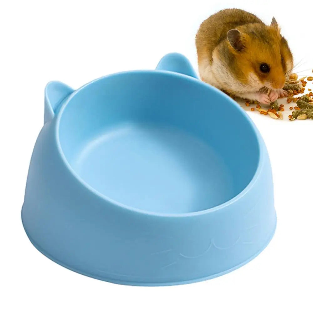 Hamster Food Water Bowl For Rabbit Guinea Pig Small Pets Feeder Dish Wear-resistant Pet Feeding Supplies accessory
