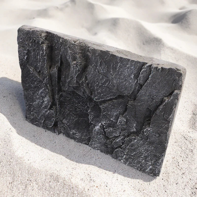 Rock Decorative Panel For Reptile Tank 3D Aquarium Background Board Terrarium Landscape Decoration Habitat Accessories