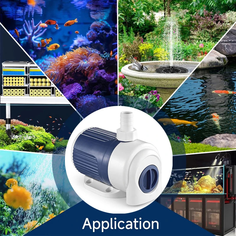 Gallon Aquarium Rectangle Square Glass Fish Tank Wooden Accessories For Home Office Elegant Marine Style Easy Living