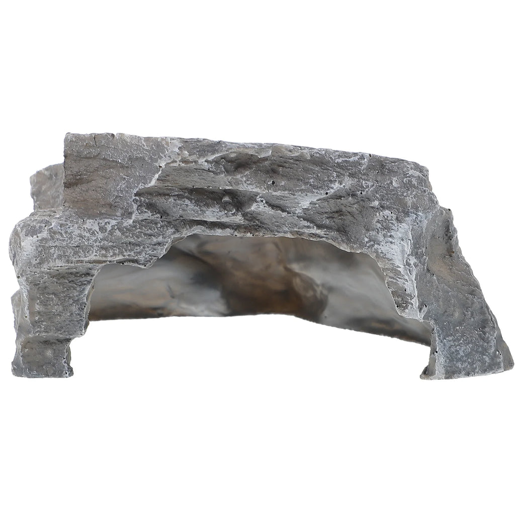Natural Reptile Cave Small Terrarium Decor Realistic Turtle Ramp Basking Platform Reptile Accessory Basking Platform
