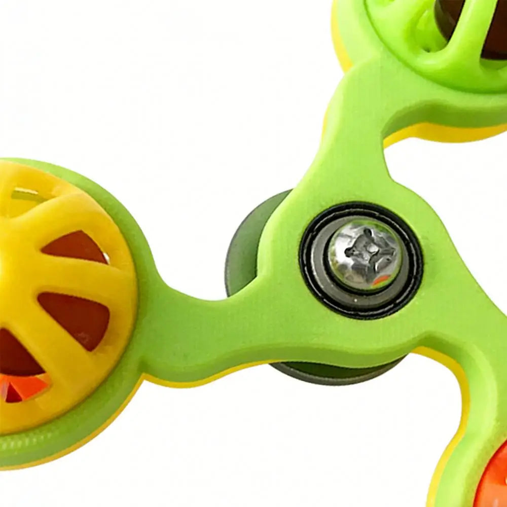 Bird Toys Fun Rotating Windmill with 3 Bells Bird Cage Toys for Parakeet Conure Cockatiel Lovebird Enrichment Play Chewing