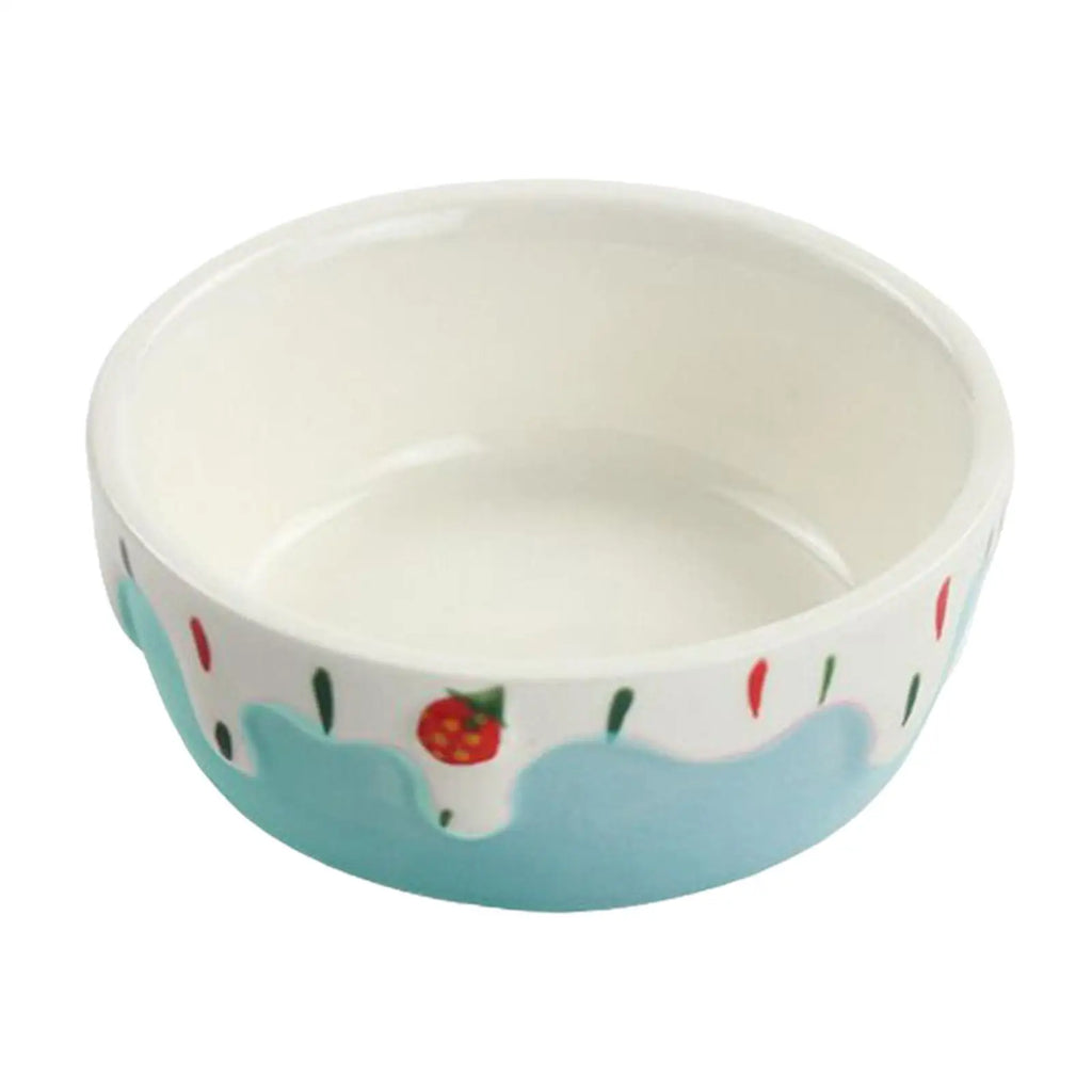 Hamster Food Bowl Easy to Clean Stable Anti Spill Portable Rabbit Food Dish for Hamster Ferret Squirrels Chinchilla Dwarf