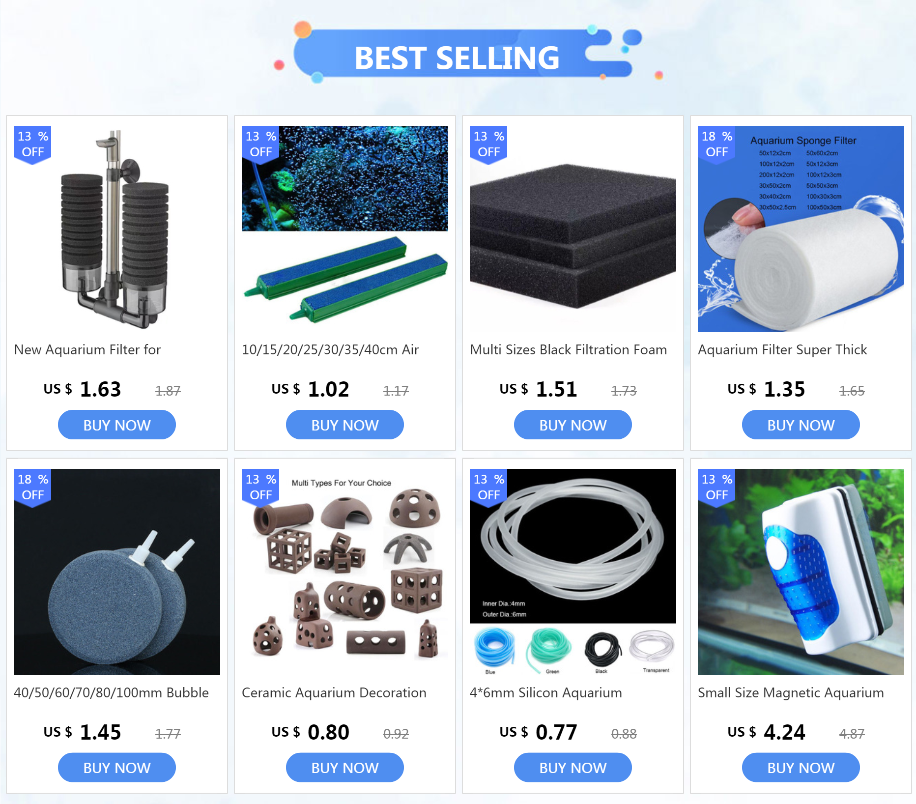 3W 5V USB Aquarium Light LED Waterproof Fish Tank Lighting Underwater Fish Lamp Aquariums Decor Plant Lamp Mini fish tank light