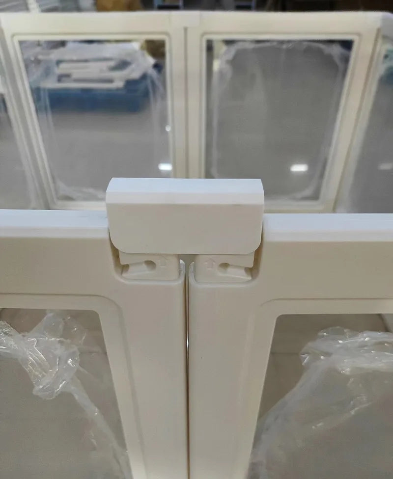 Indoor Dog Fences Cages Backyard Transparent Dog Enclosure High Home Puppy Playpen Small Animals Crate Portable Pet Corral